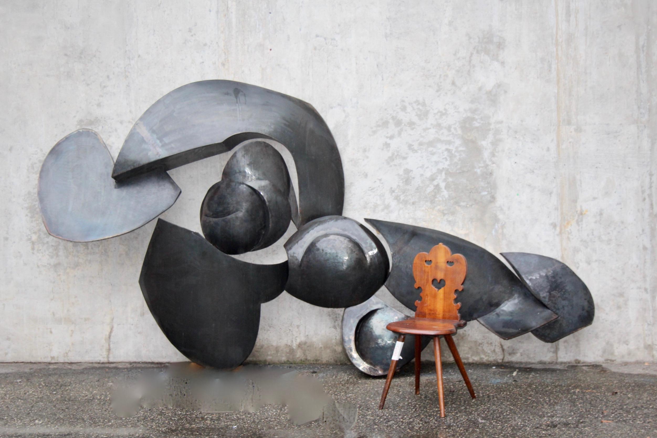 scultura in metallo di grandi dimensioni di Manuel Torres in vendita 8