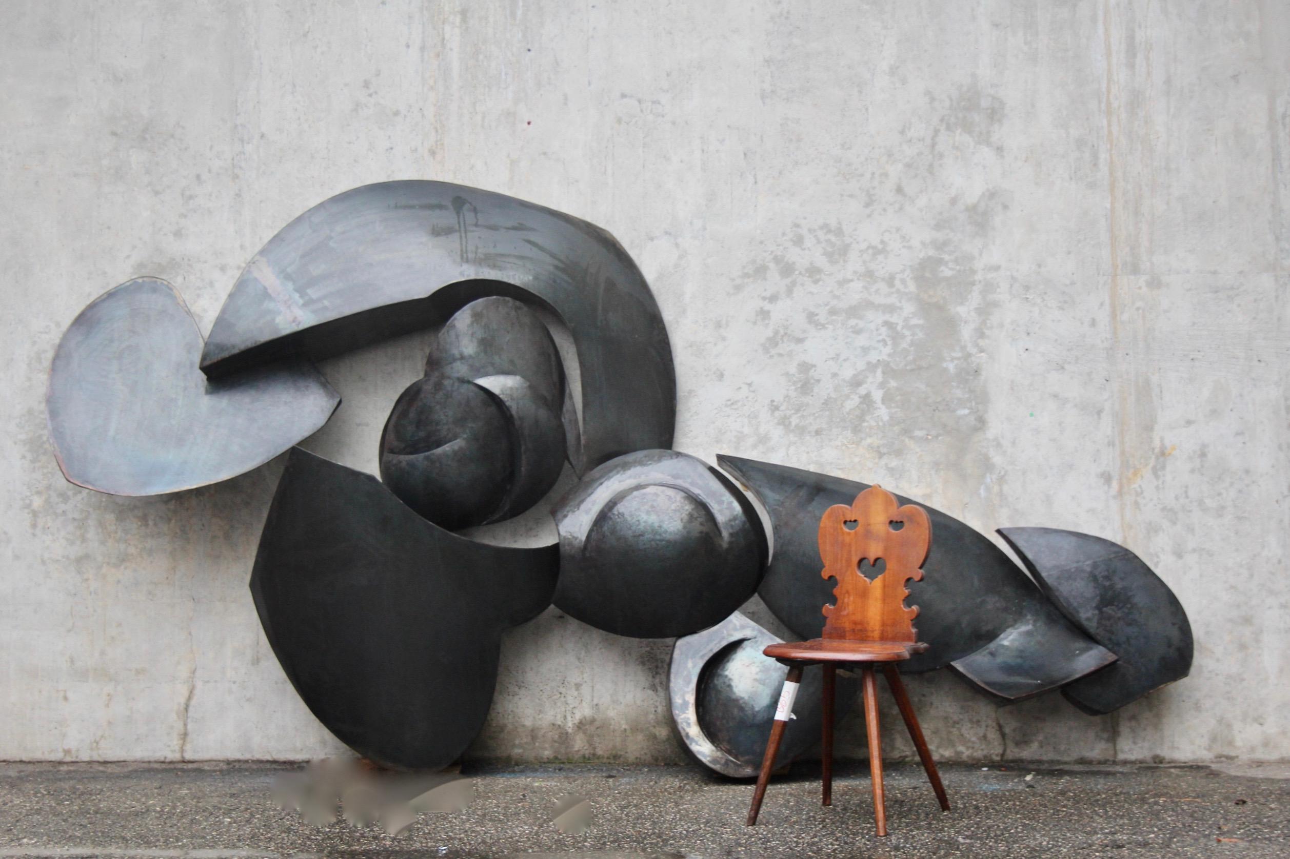 scultura in metallo di grandi dimensioni di Manuel Torres in vendita 11