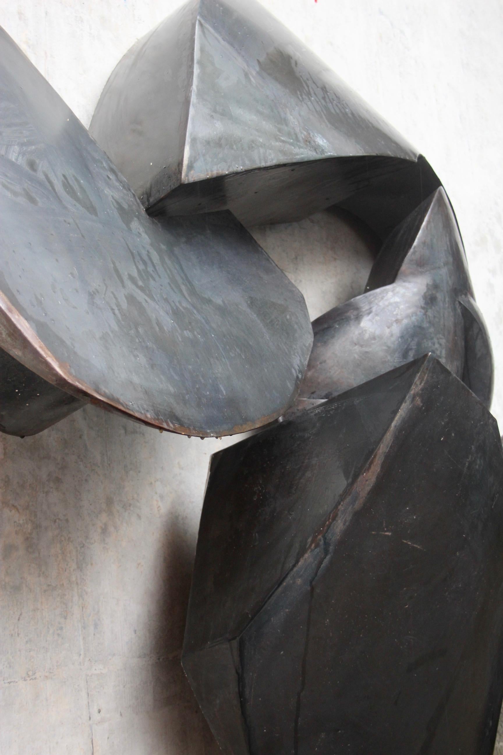 Fine XX secolo scultura in metallo di grandi dimensioni di Manuel Torres in vendita