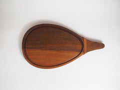Very Large Mid-Century Modern Carl Auböck Walnut Cutting Board