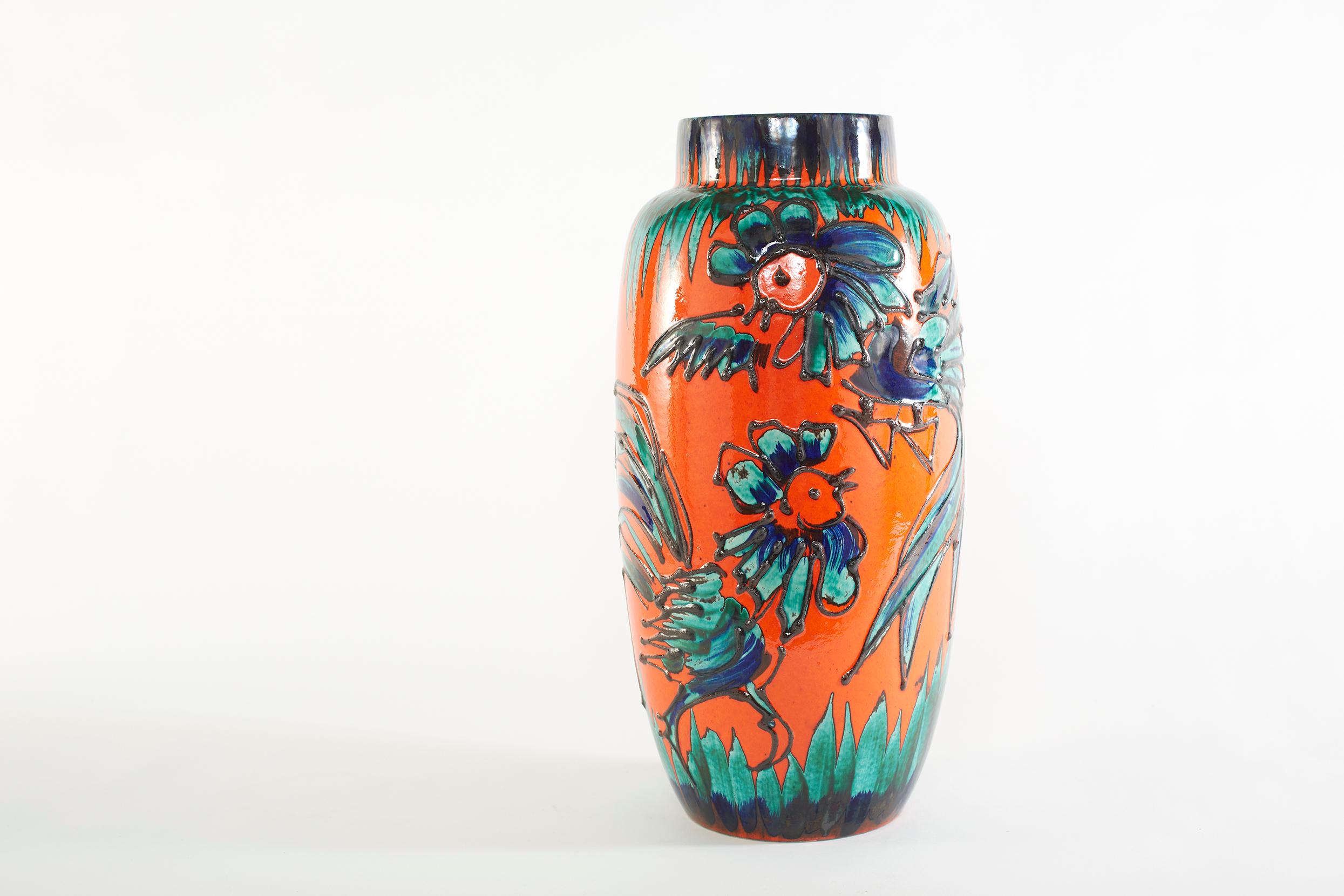 Très grand vase/pièce moderne du milieu du siècle dernier en vente 3