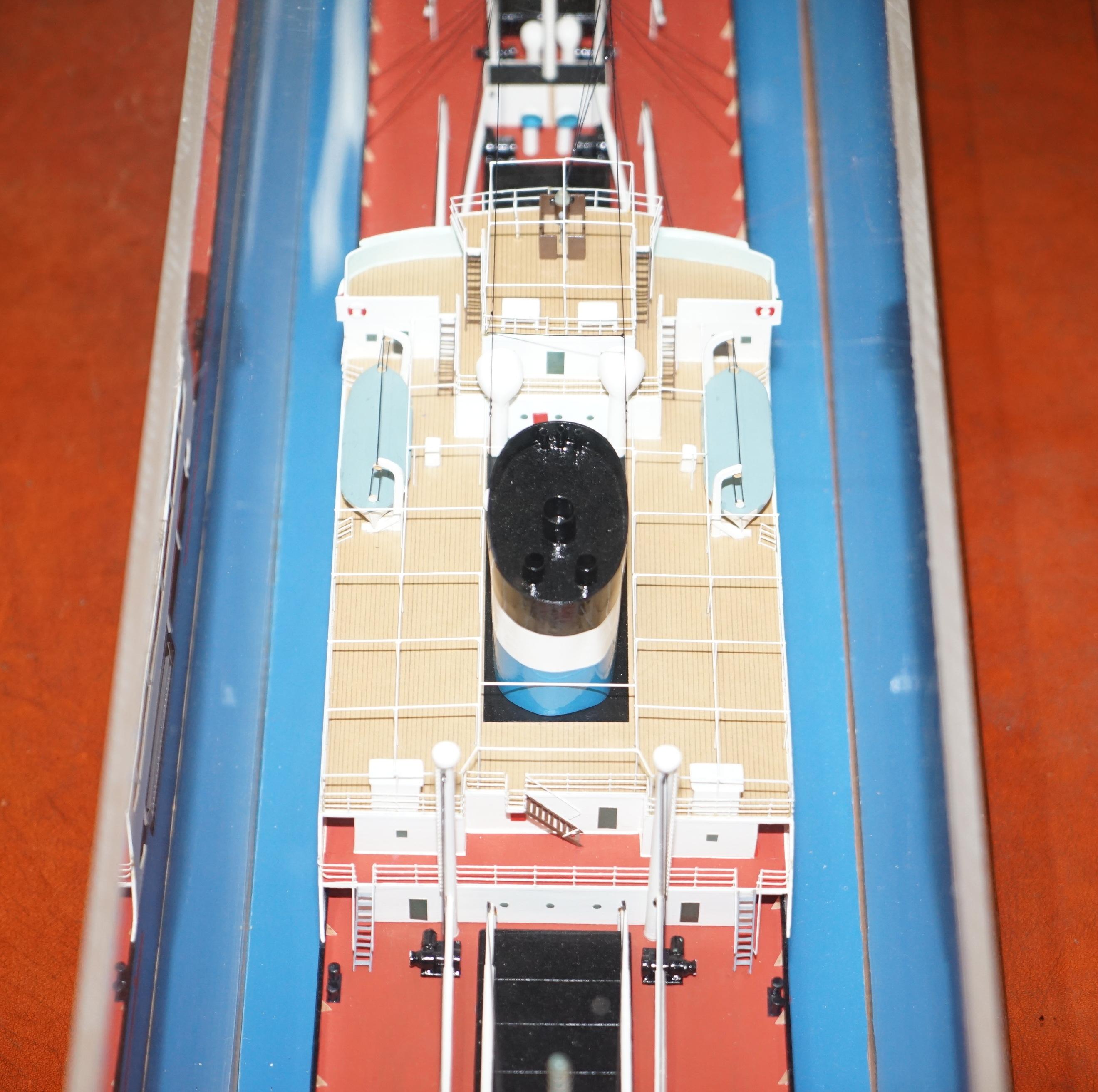 Very Large Model of the MV Ronsard Liverpool Cargo Ship 1957-1981 Display Piece 2