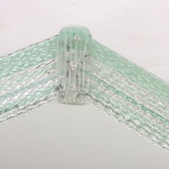 Very Large Murano Glass Diamond Shaped Mirror. 20th C.