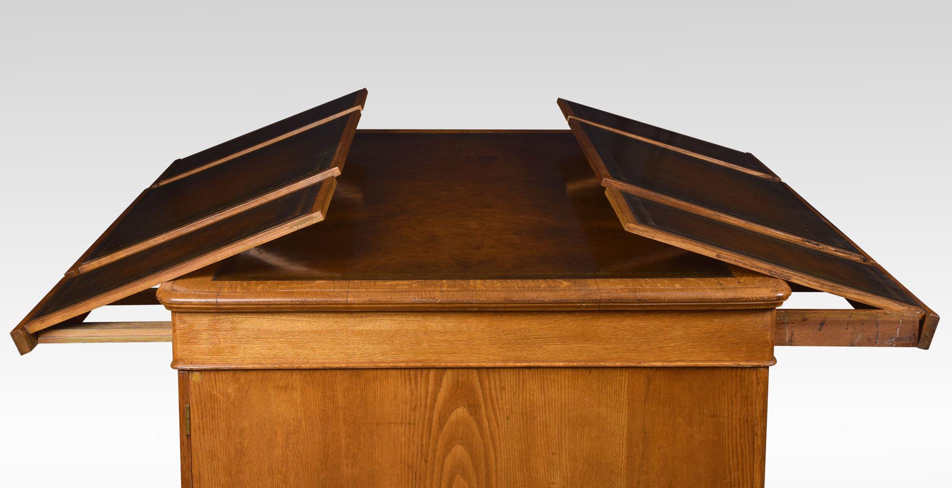 Very Large Oak Partners Library Desk 5