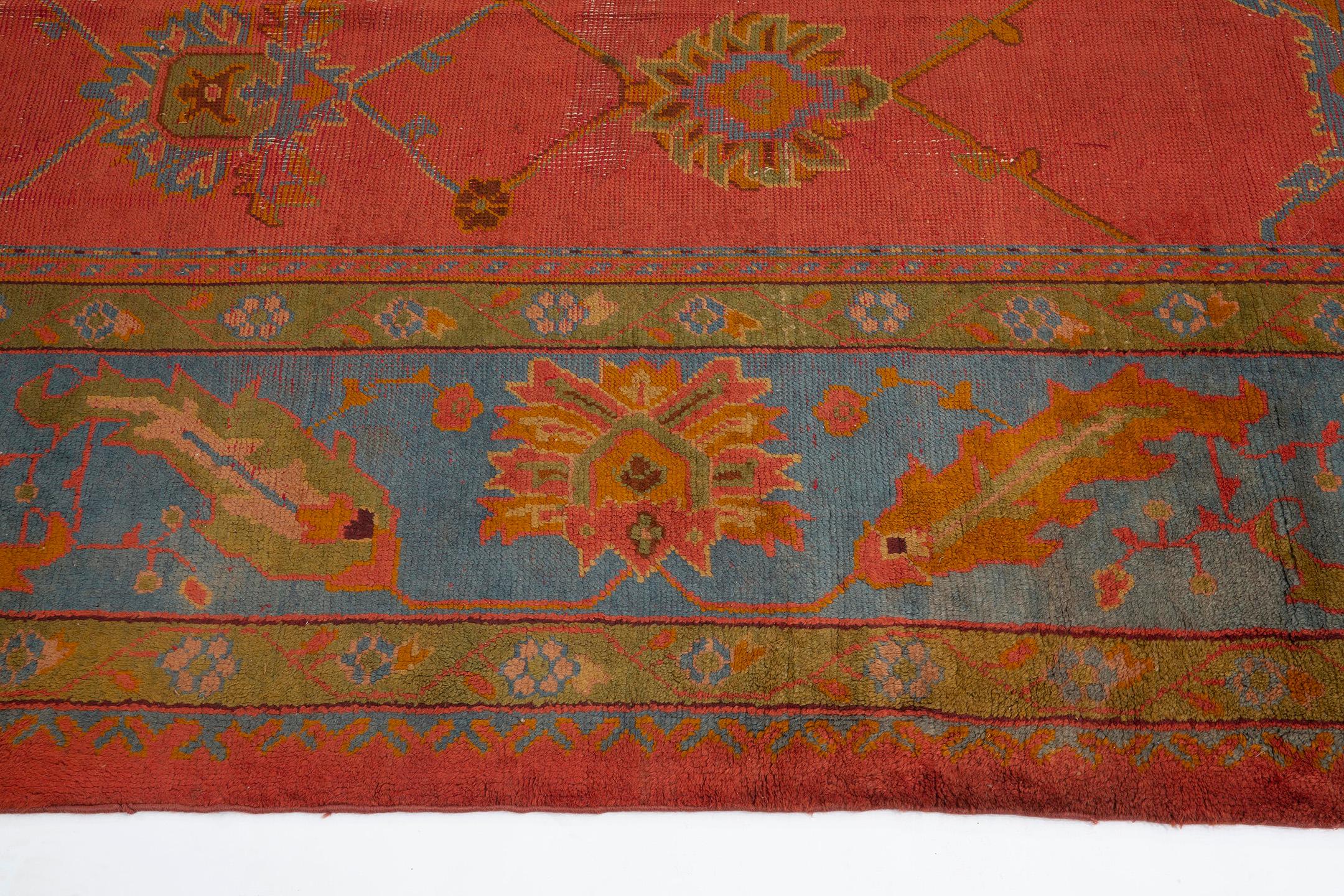 Oushak muy grande (5199), siglo XIX en venta 1