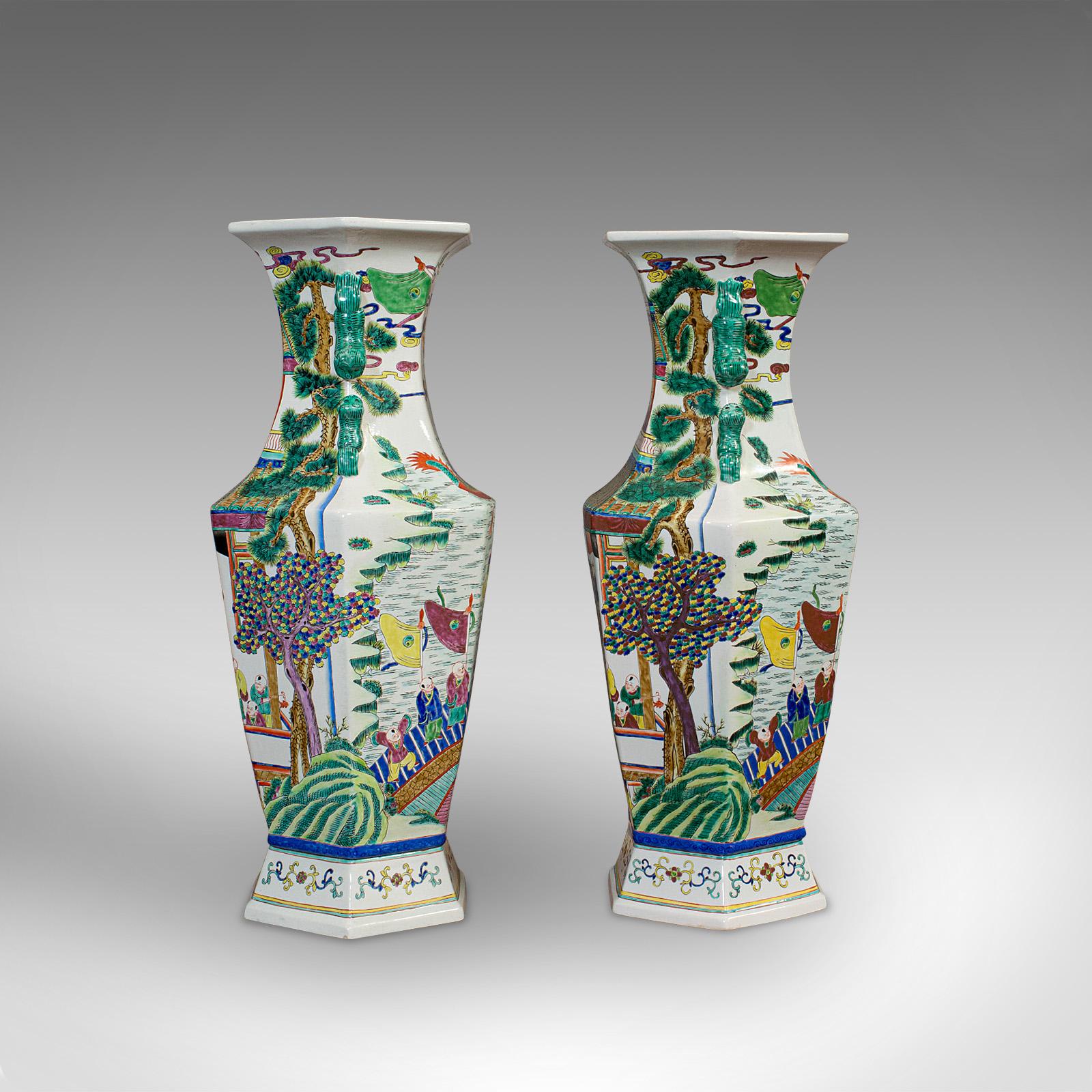large decorative vases and urns