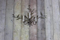 Very Large Pair of 1950s Spanish Wall Lights