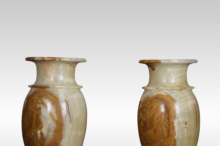 Very Large Pair of Onyx Vases at 1stDibs onyx vase price, onyx vases