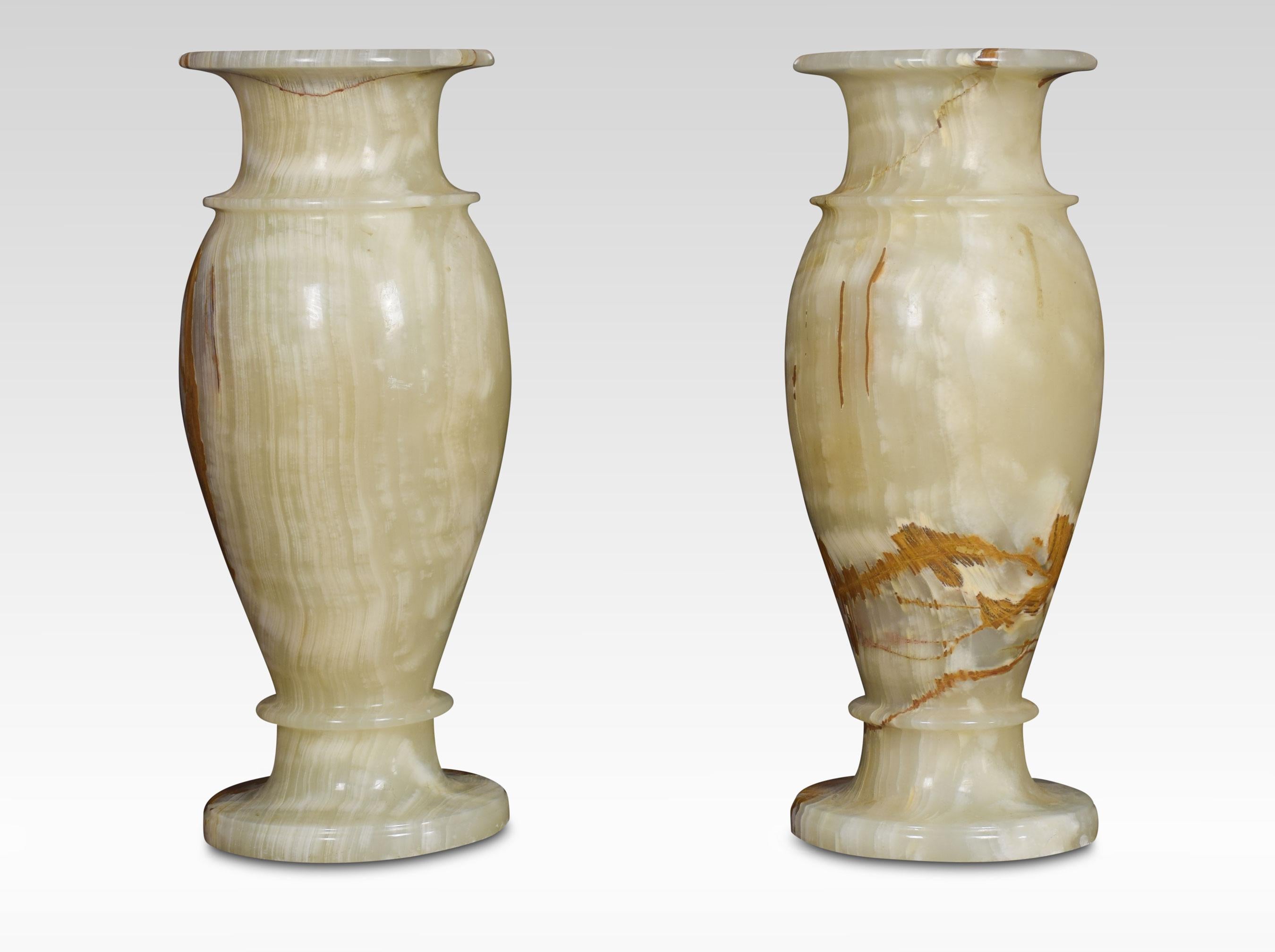 onyx vase large