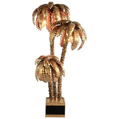 Very Large Palm Tree Lamp, France