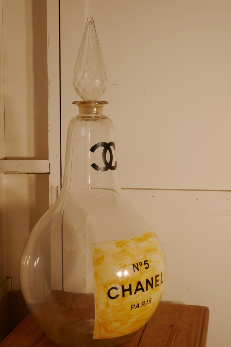 Very Large Perfume Bottle Chanel No5 Paris at 1stDibs
