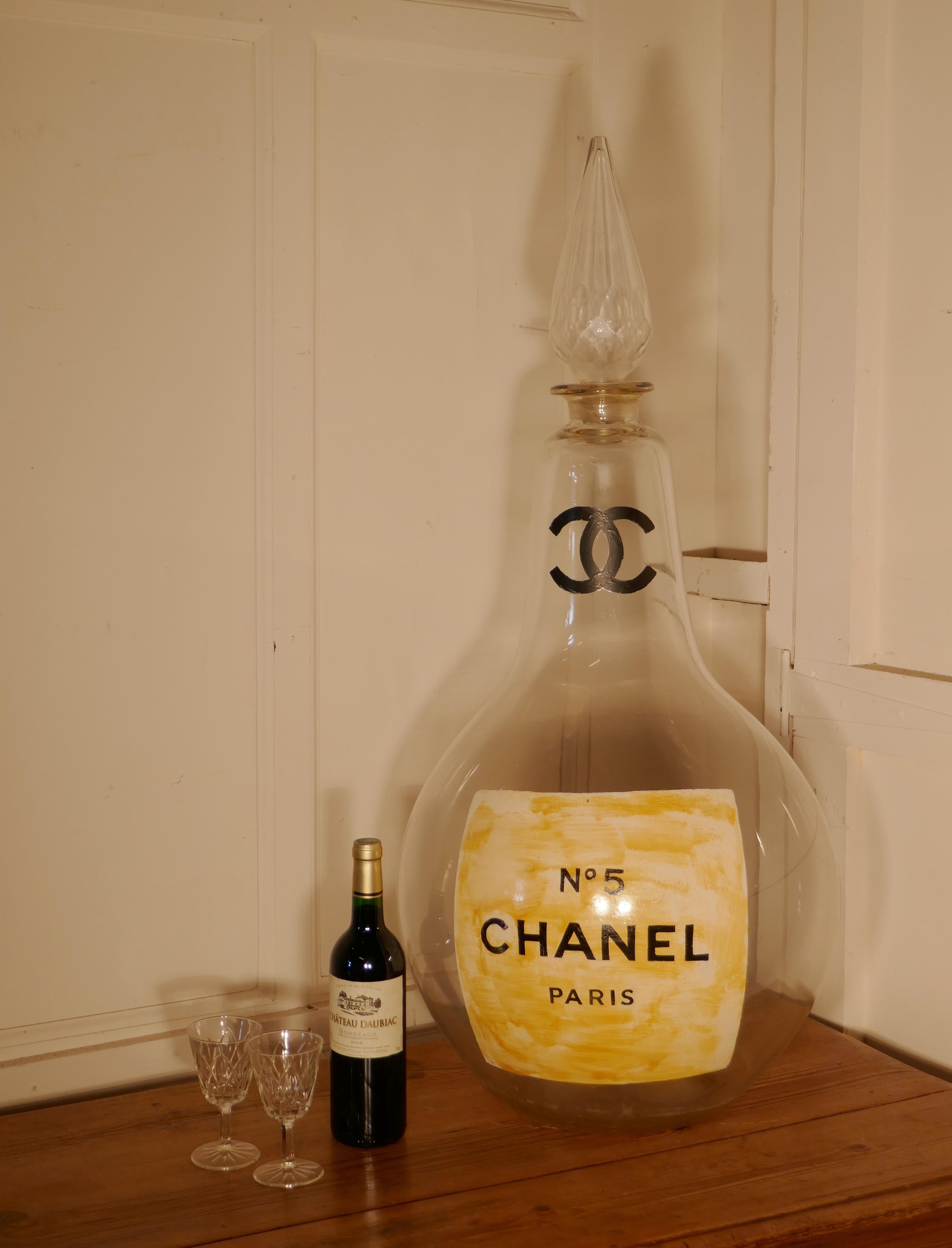 chanel no 5 large display bottle