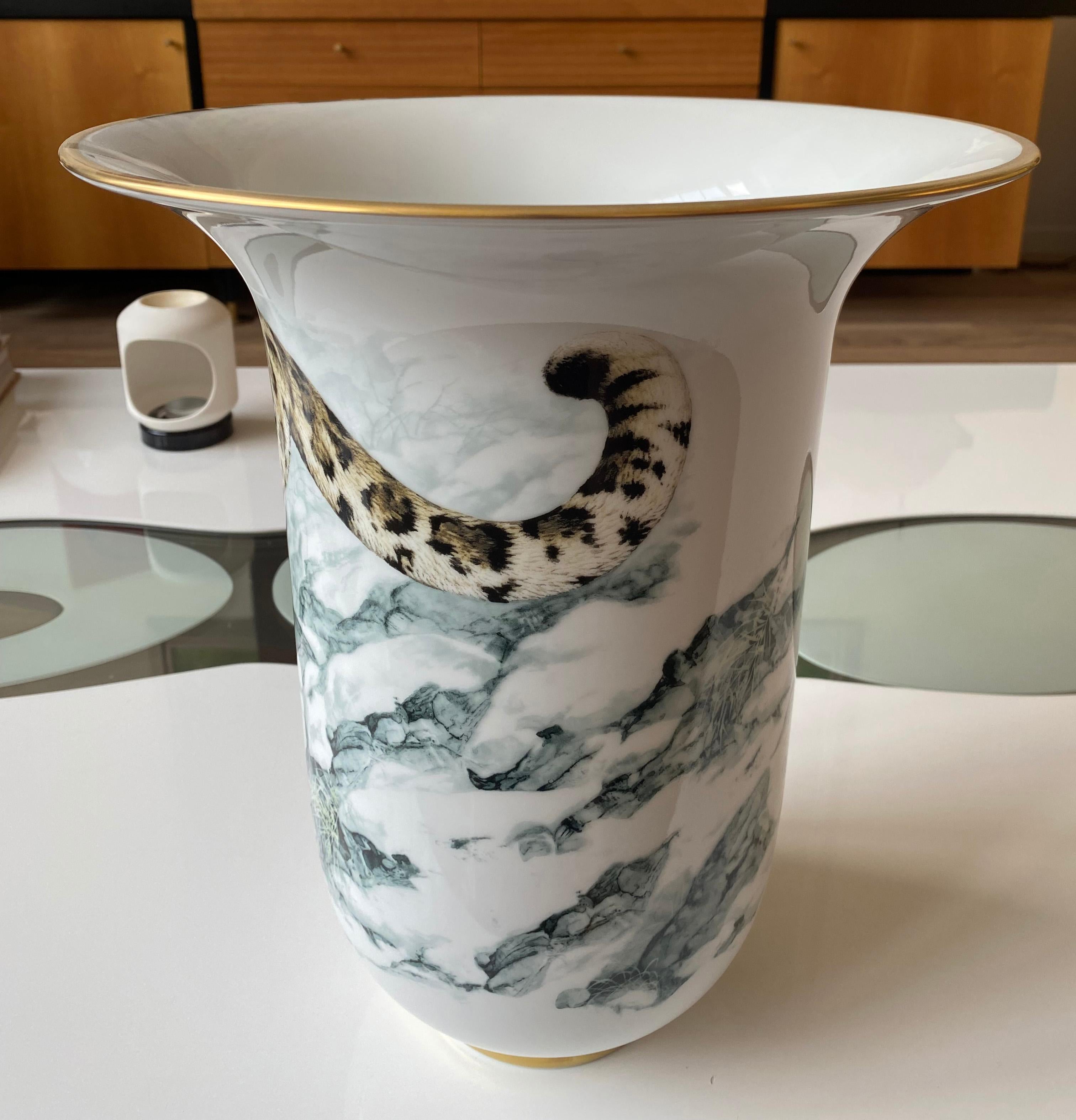 hermes flower vase