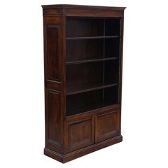 Very Large Quality Antique mahogany Adjustable Bookcase - Circa 1920 Cooke
s