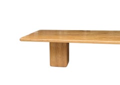 Very Large Reclaimed Teak Wood Table, Stunning Wood Textures, Modern Organic
