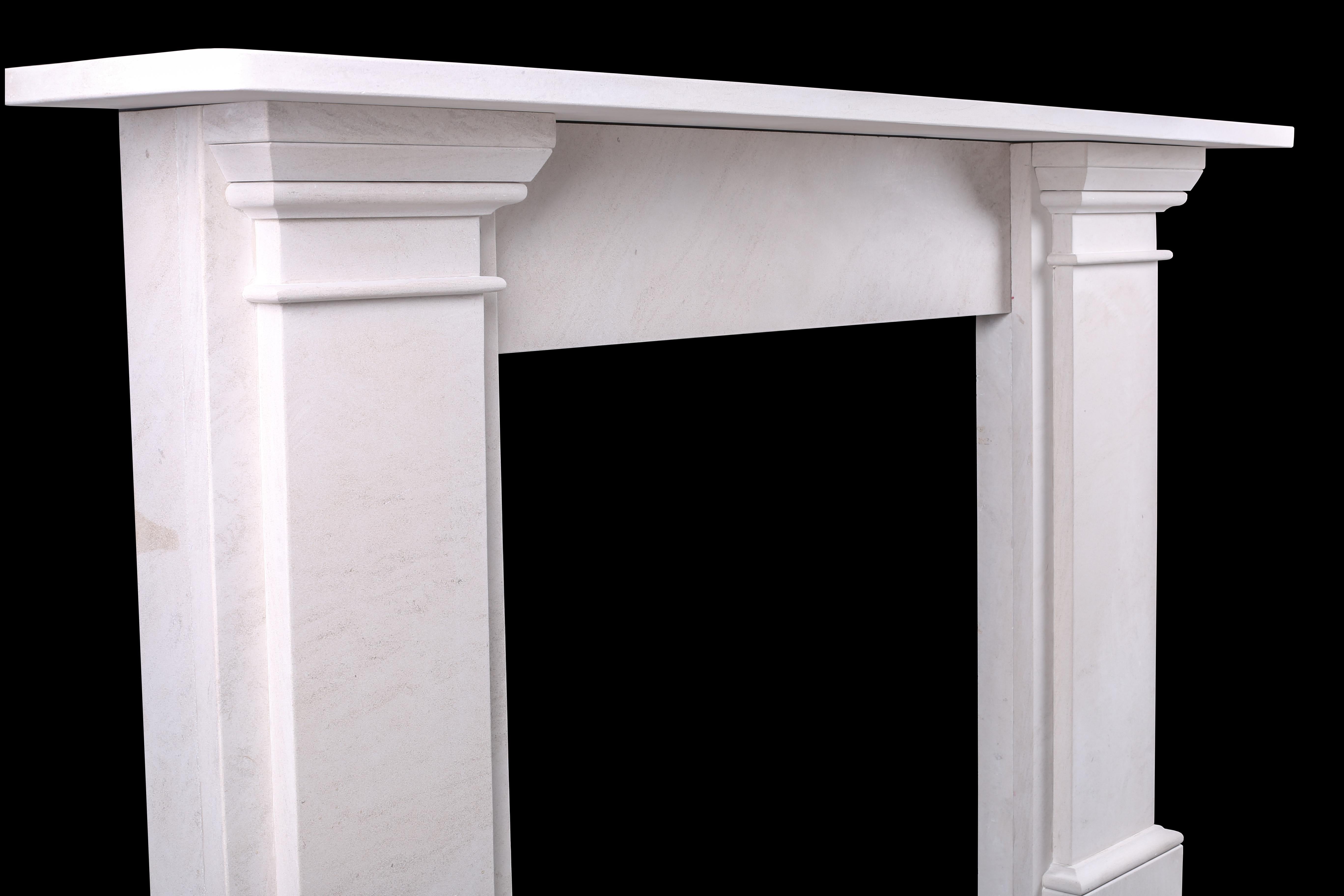 Very Large Regency Plain Fireplace Surround In In High Quality