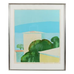 Very Large Roger Muhl Original Signed Lithograph