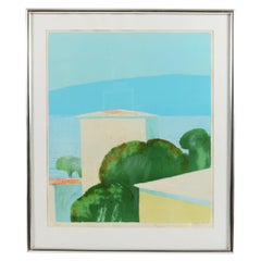 Very Large Roger Muhl Original Signed Lithograph