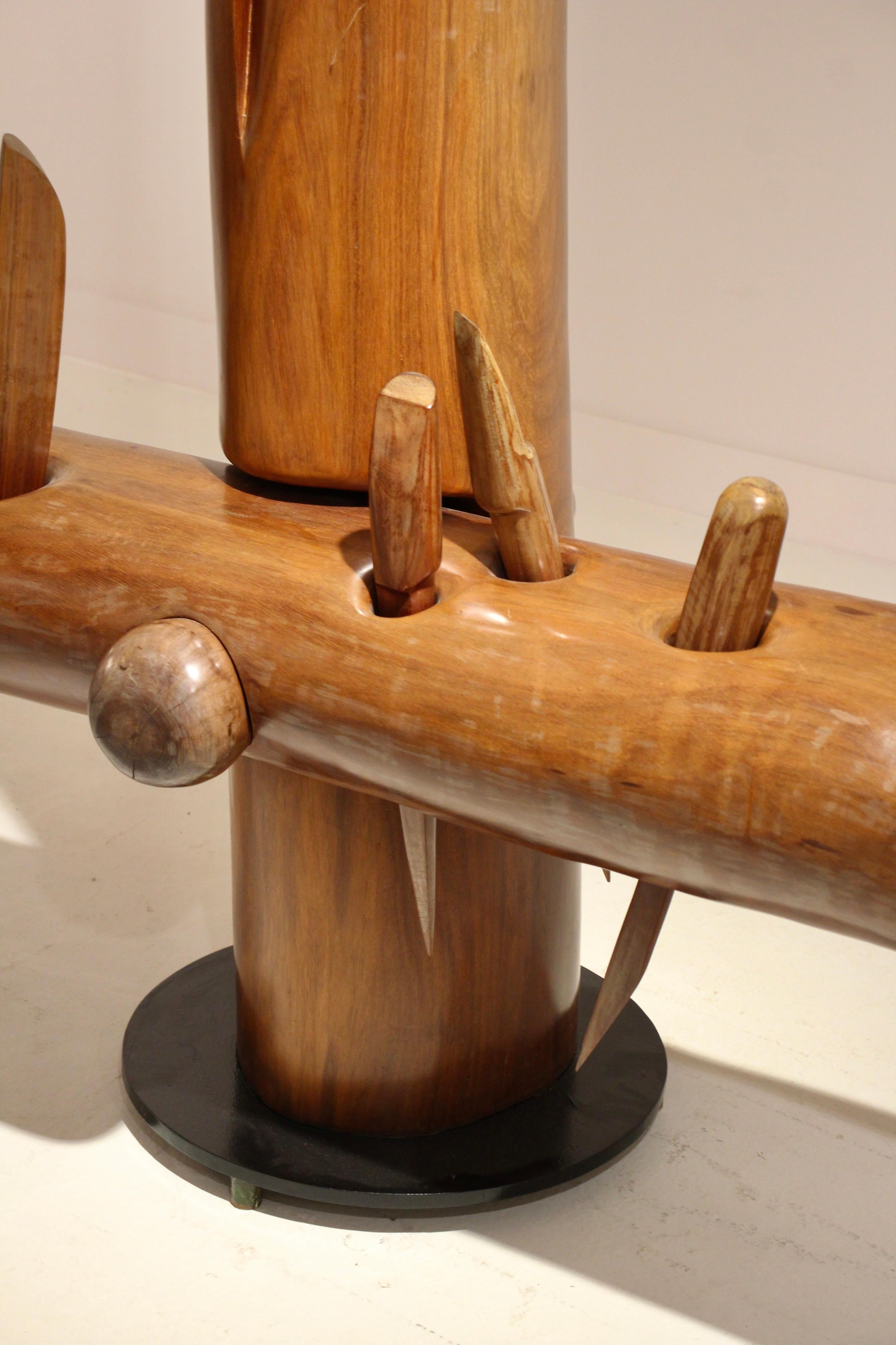Sehr große Skulptur von Elvio Becheroni, 1991 6