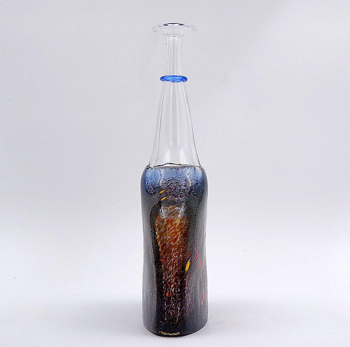 Vaso Satellite svedese molto grande di Bertil Vallien per Kosta Boda - anni '80 in vendita 4