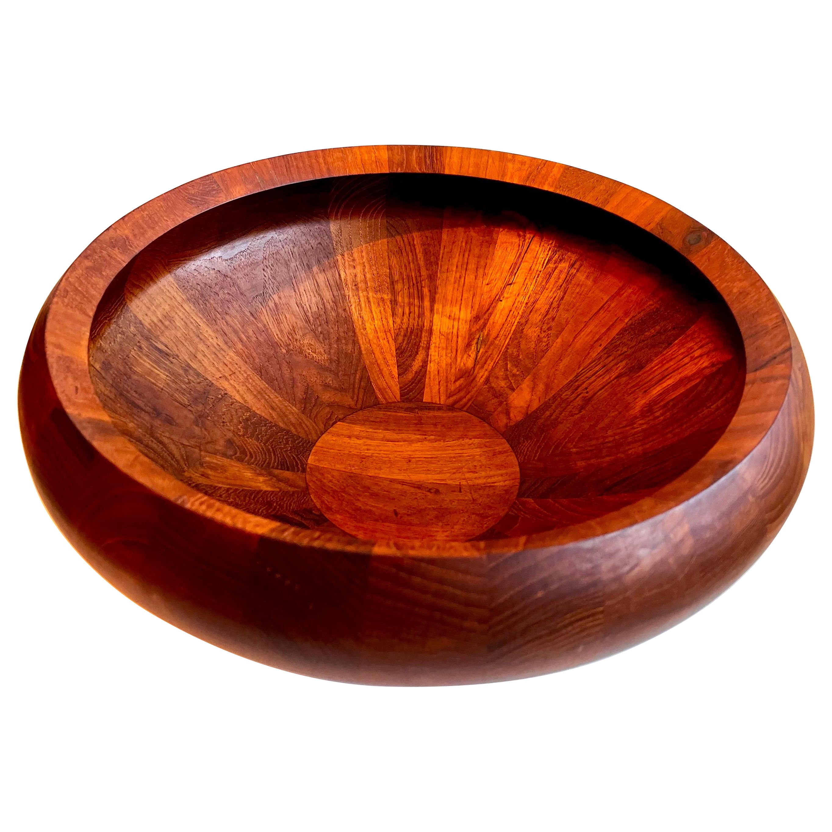 Very Large Teak Decorative Bowl by Jens Quistgaard for Dansk, Denmark, 1960's