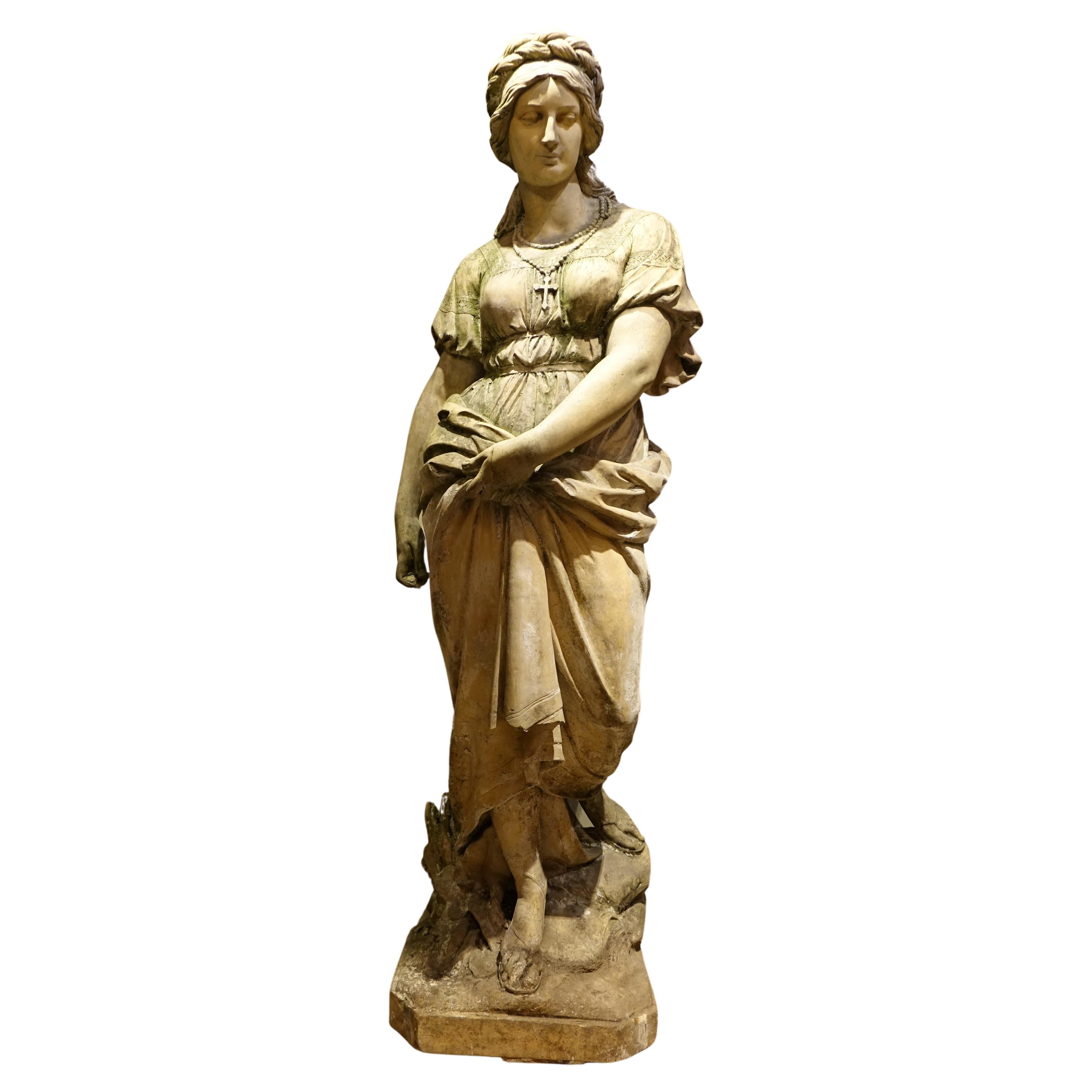 Very large terracotta, Provence 19th century For Sale
