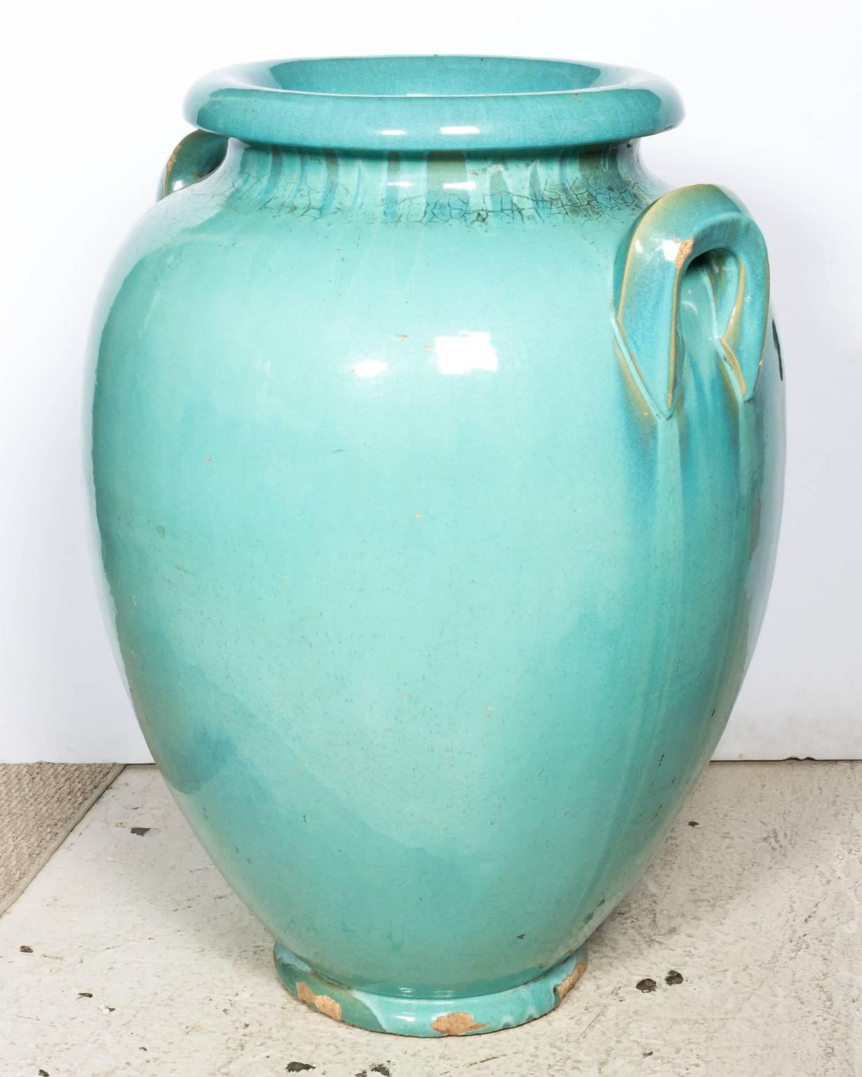 Very Large Terracotta Vase by Galloway, circa 1920s 5