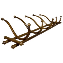 Vintage Very Large Thonet Style Bentwood Coat and Hat Rack