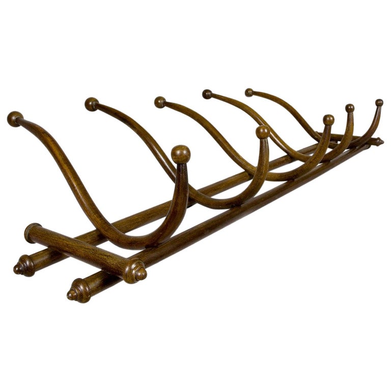 Very Large Style Bentwood Coat and Hat Rack at 1stDibs
