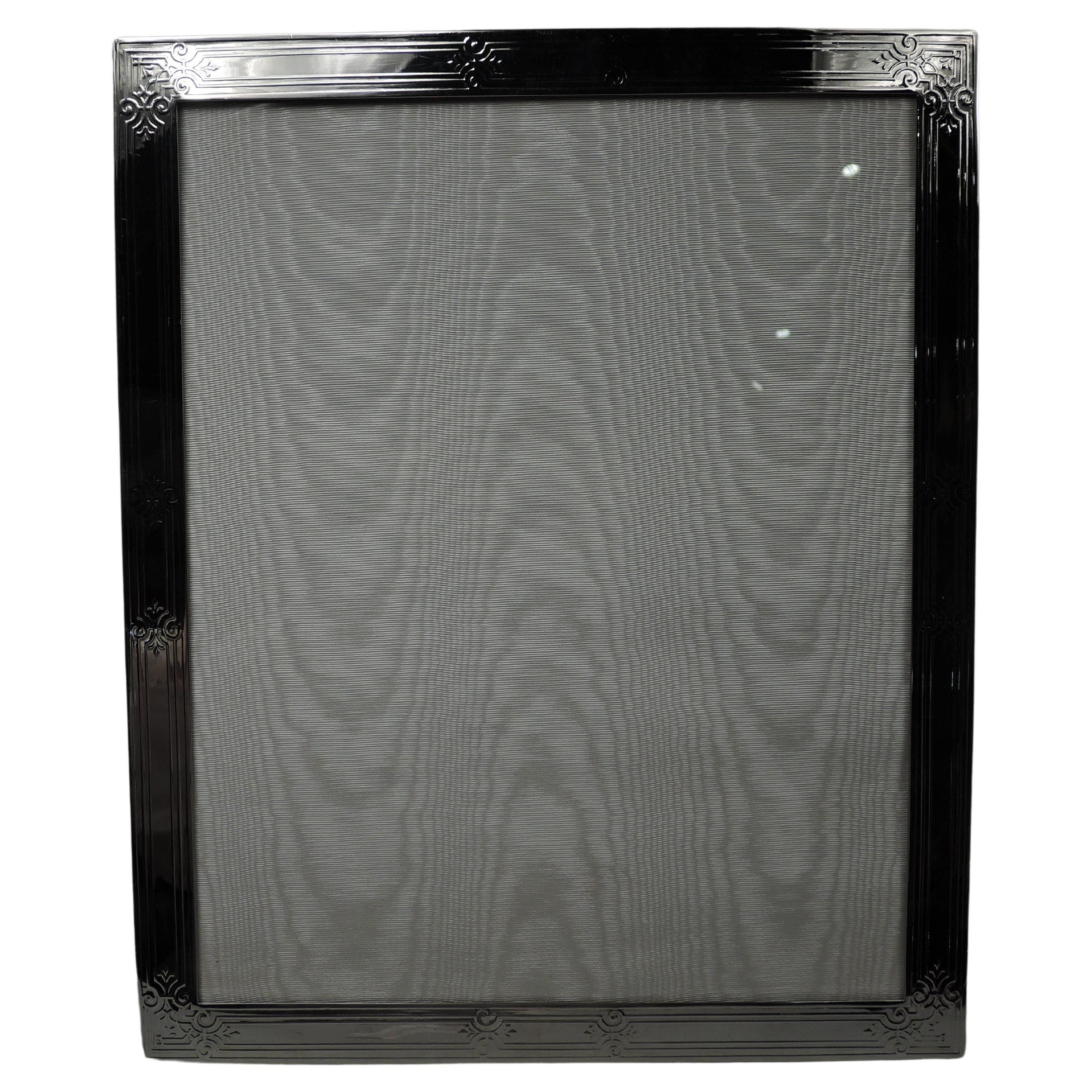 Very Large Tiffany Studios Pine Needle Picture Frame in Gilt Metal and ...
