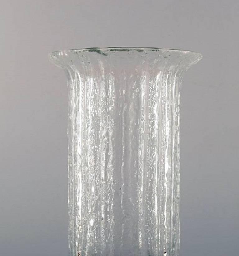 Scandinavian Modern Very Large Timo Sarpaneva for Littala, Art Glass Vase, 1970s For Sale