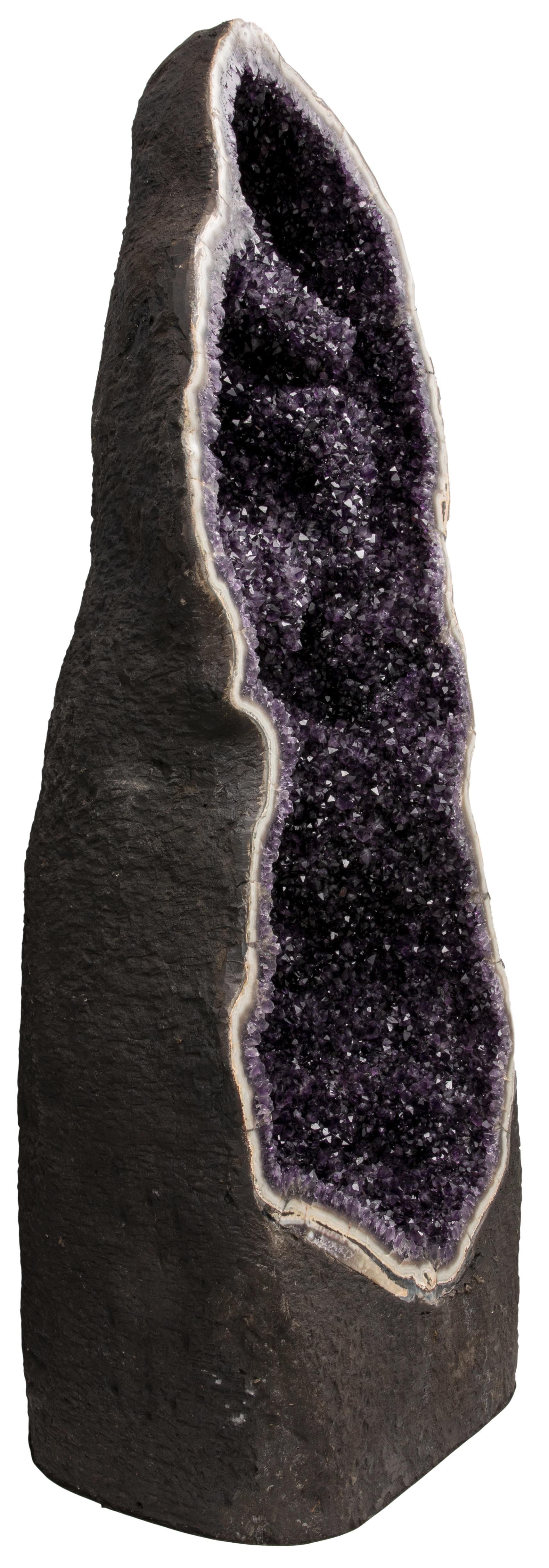 large amethyst tower
