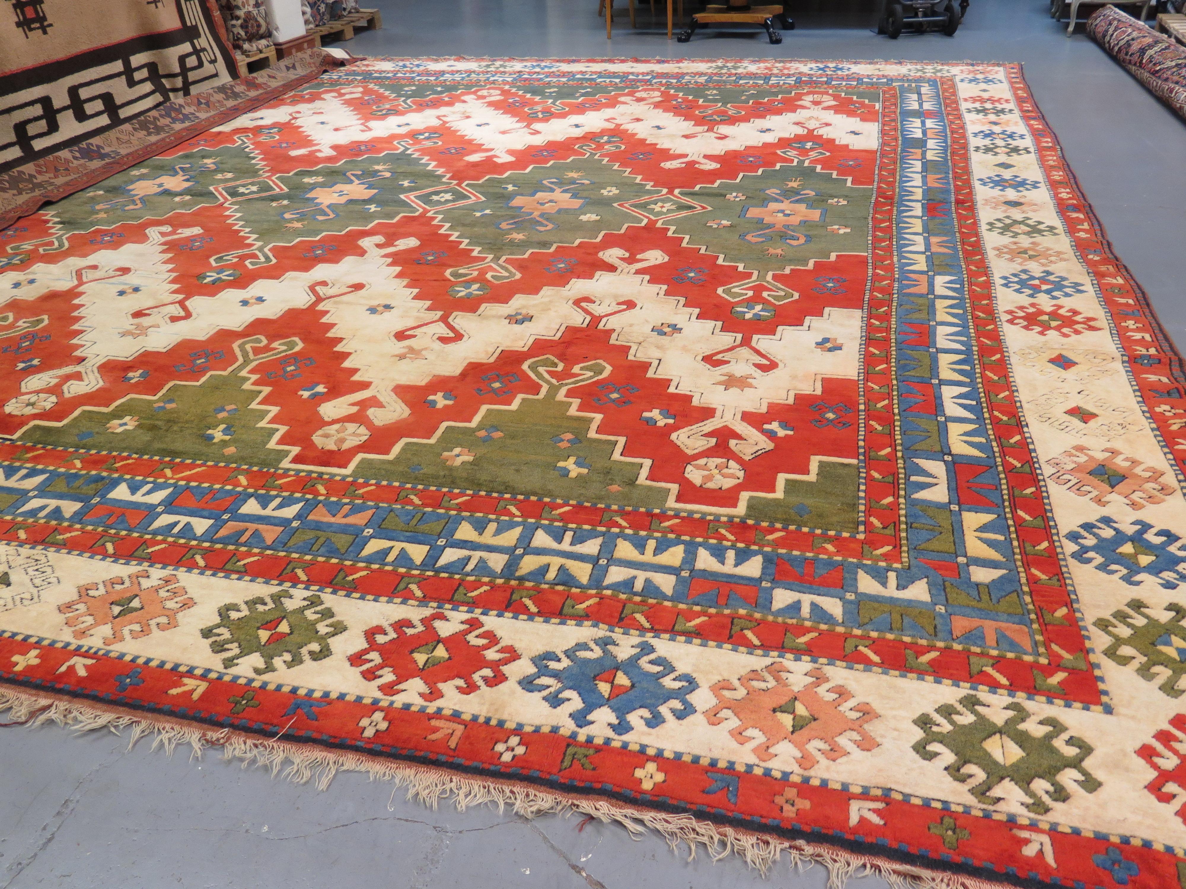 Anatolia, the western region of Turkey, has a long-standing rug-weaving tradition, dating at least as far back as the 13th Century. As the explorer Marco Polo once wrote, ‘Here they make the most beautiful silks and carpets, and in the most