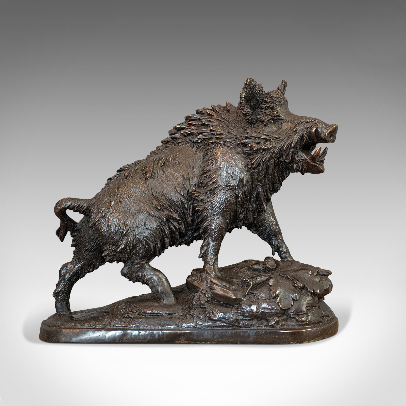 wild boar statue for sale