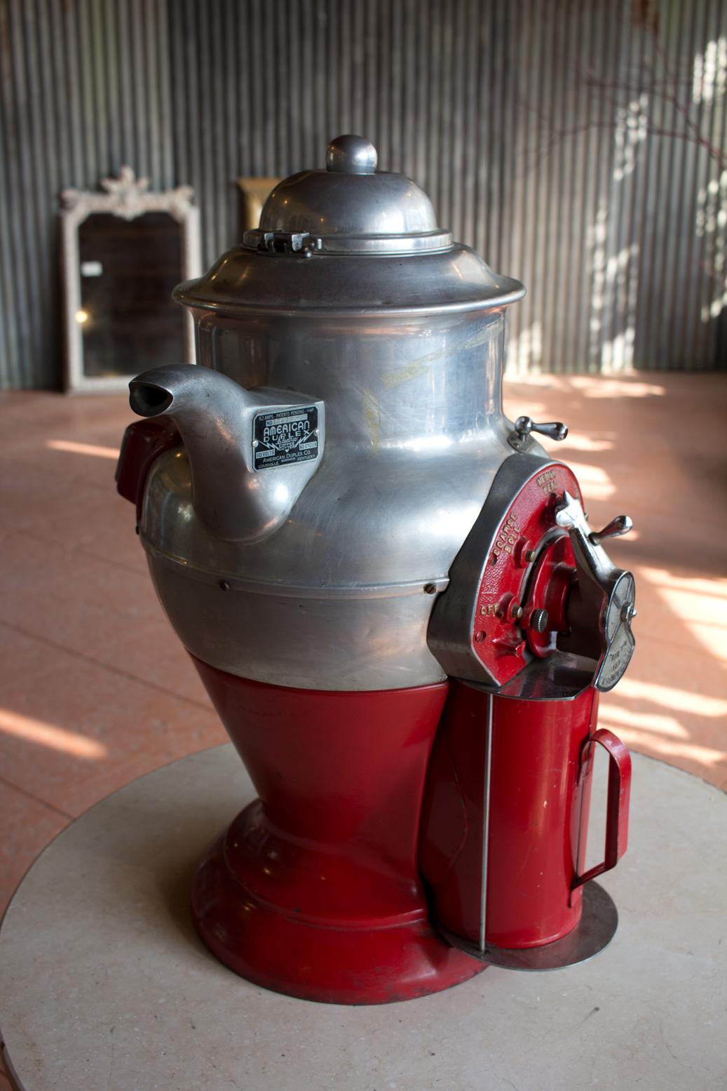 Mid-20th Century Very Large Vintage Coffee Grinder by American Duplex