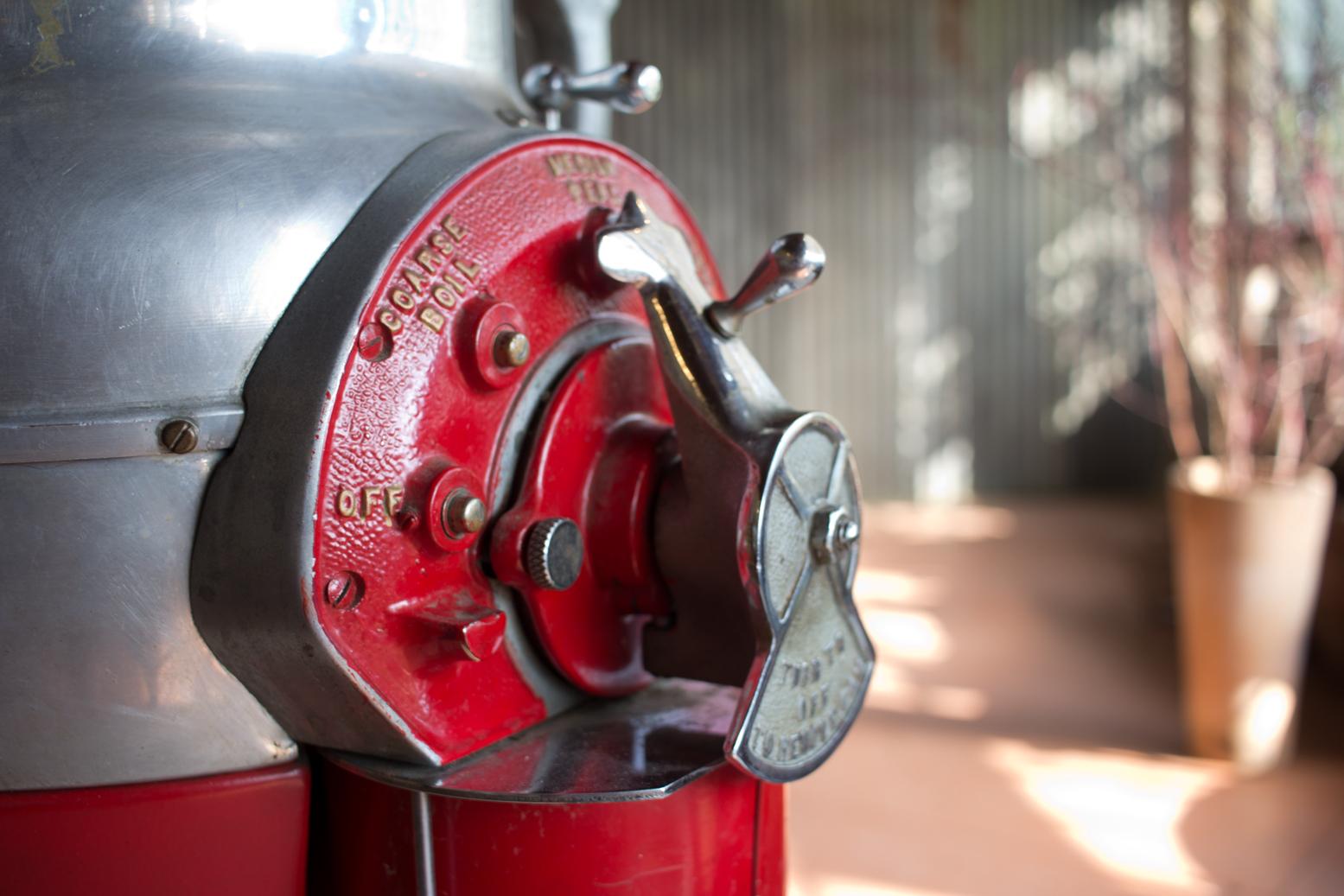 Mid-20th Century Very Large Vintage Coffee Grinder by American Duplex
