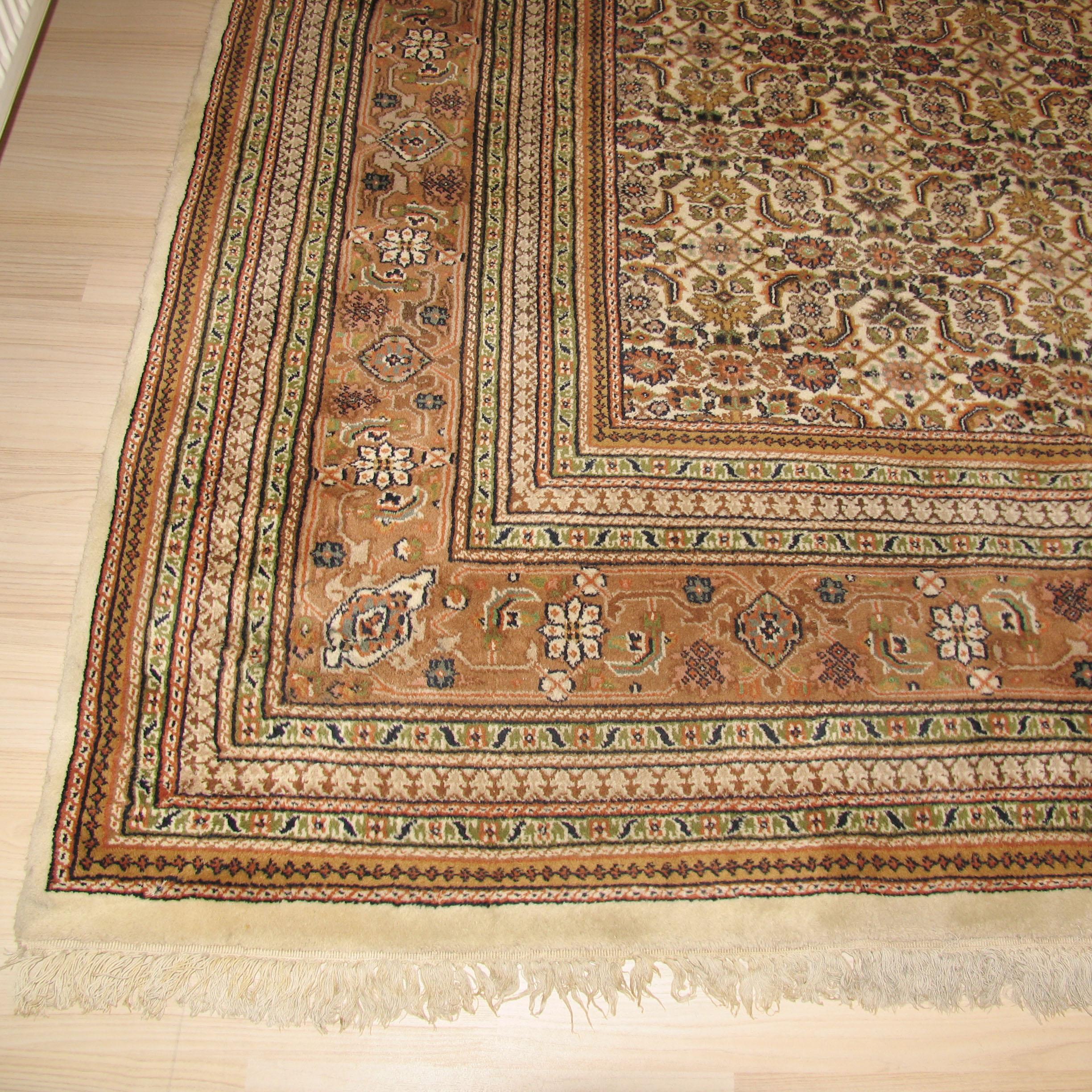 Wool Very Large Vintage Middle Eastern Rug, 1980s For Sale