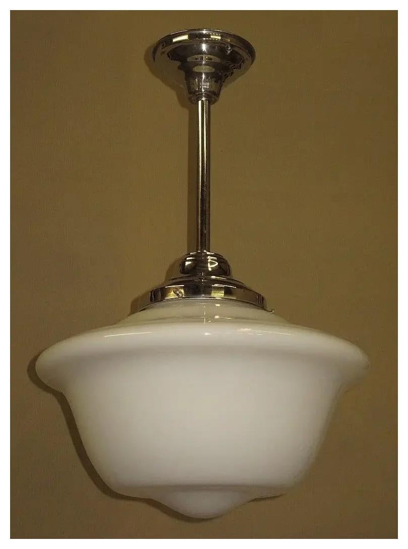 Schoolhouse Very Large Vintage School House Style Lights, 3 available priced each