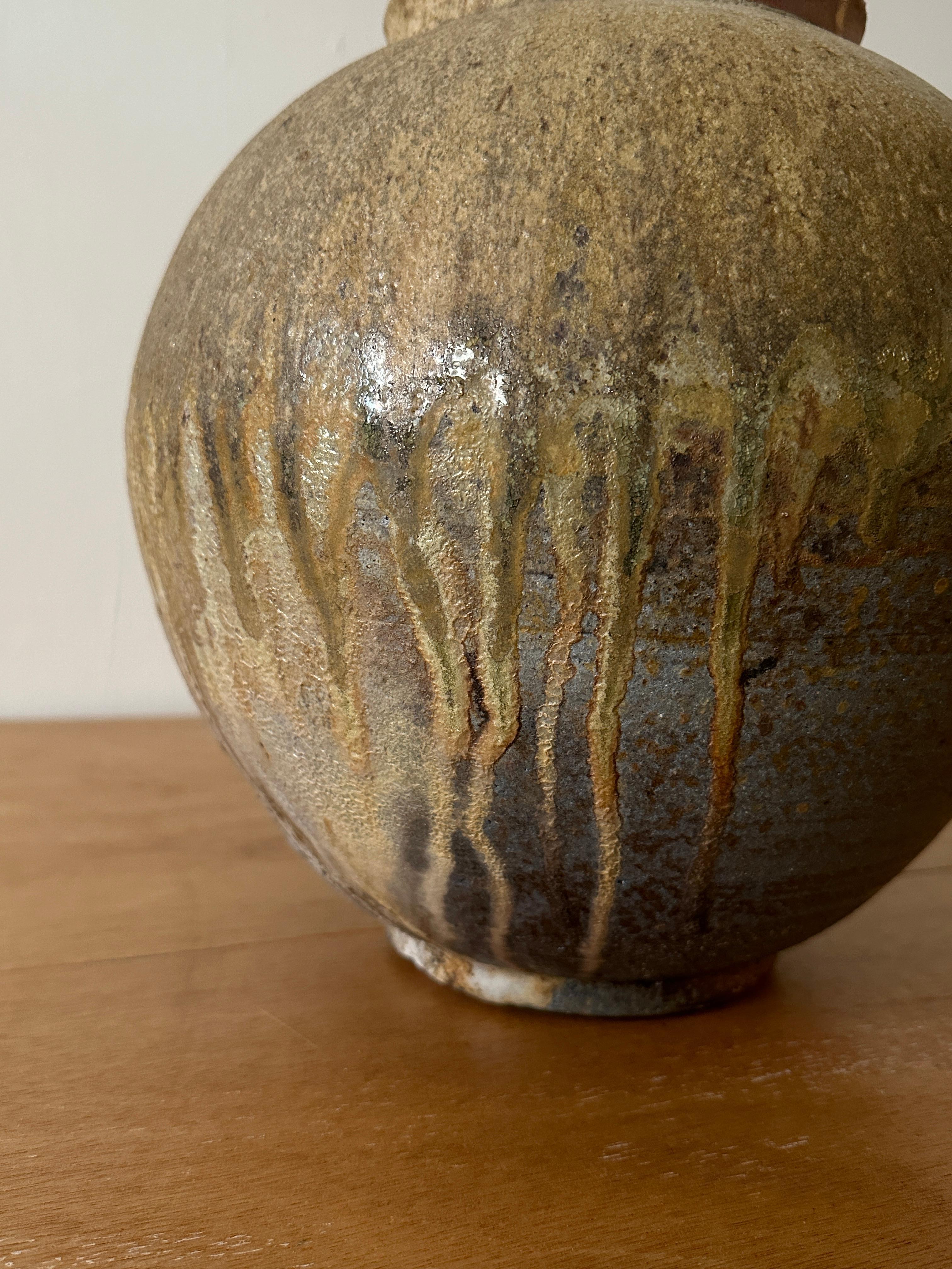 Very Large Wood-Fired Moon Jar For Sale 3