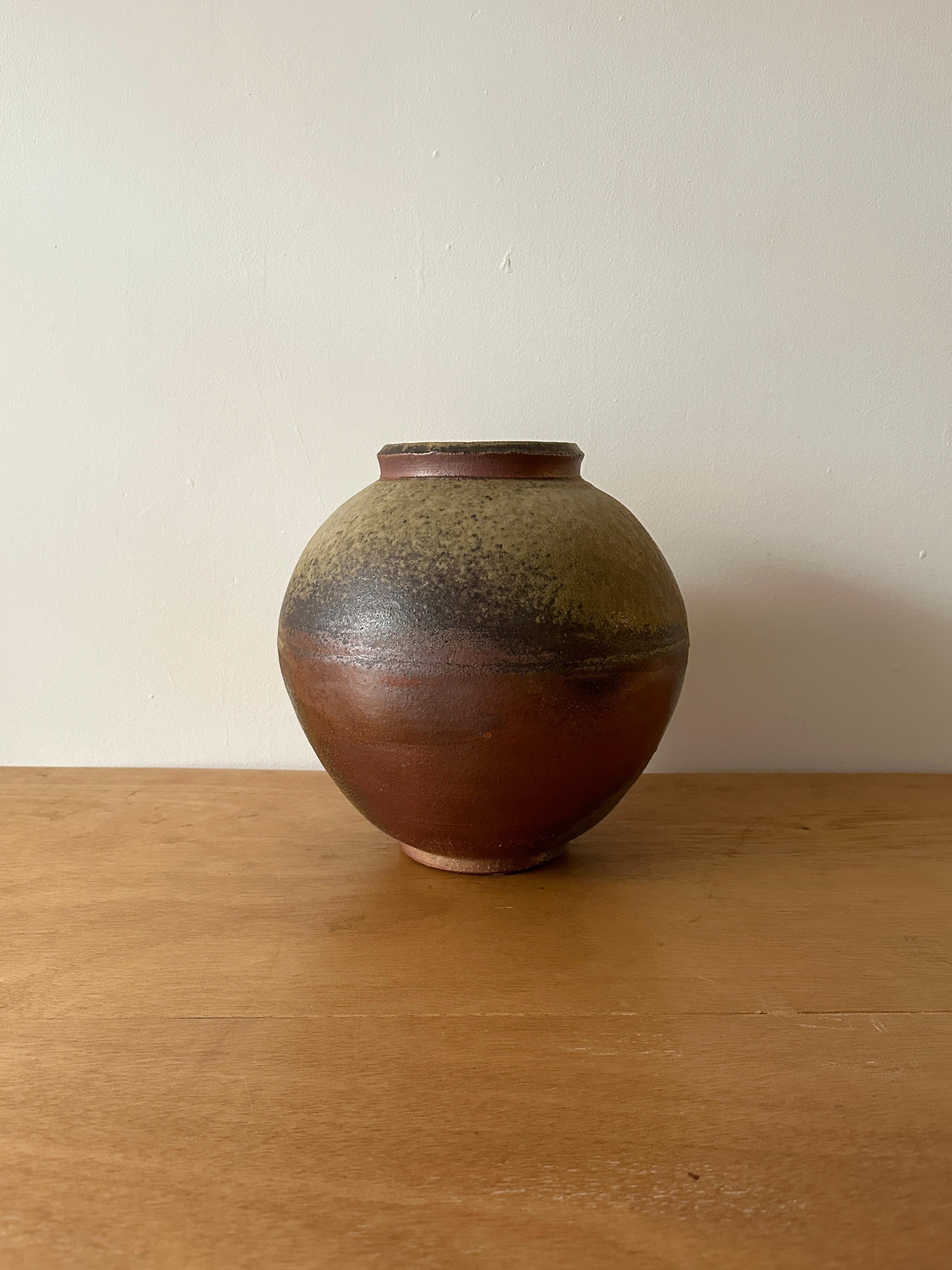 Very Large Wood-Fired Moon Jar For Sale 1