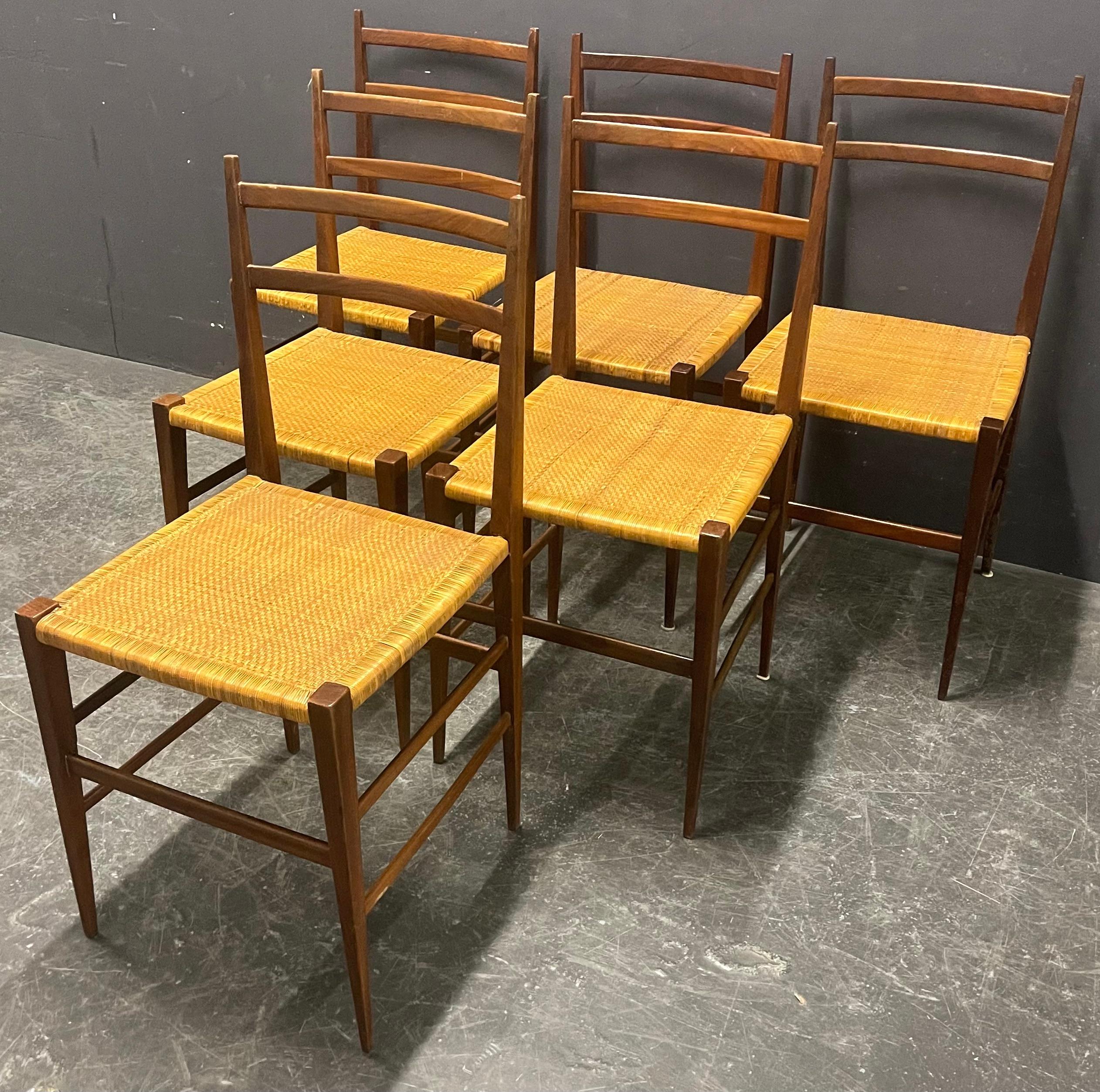 very light and minimalistic chiavari chairs. these clear lines have a few elements, that can be seen in quite a few gio ponti designs.
