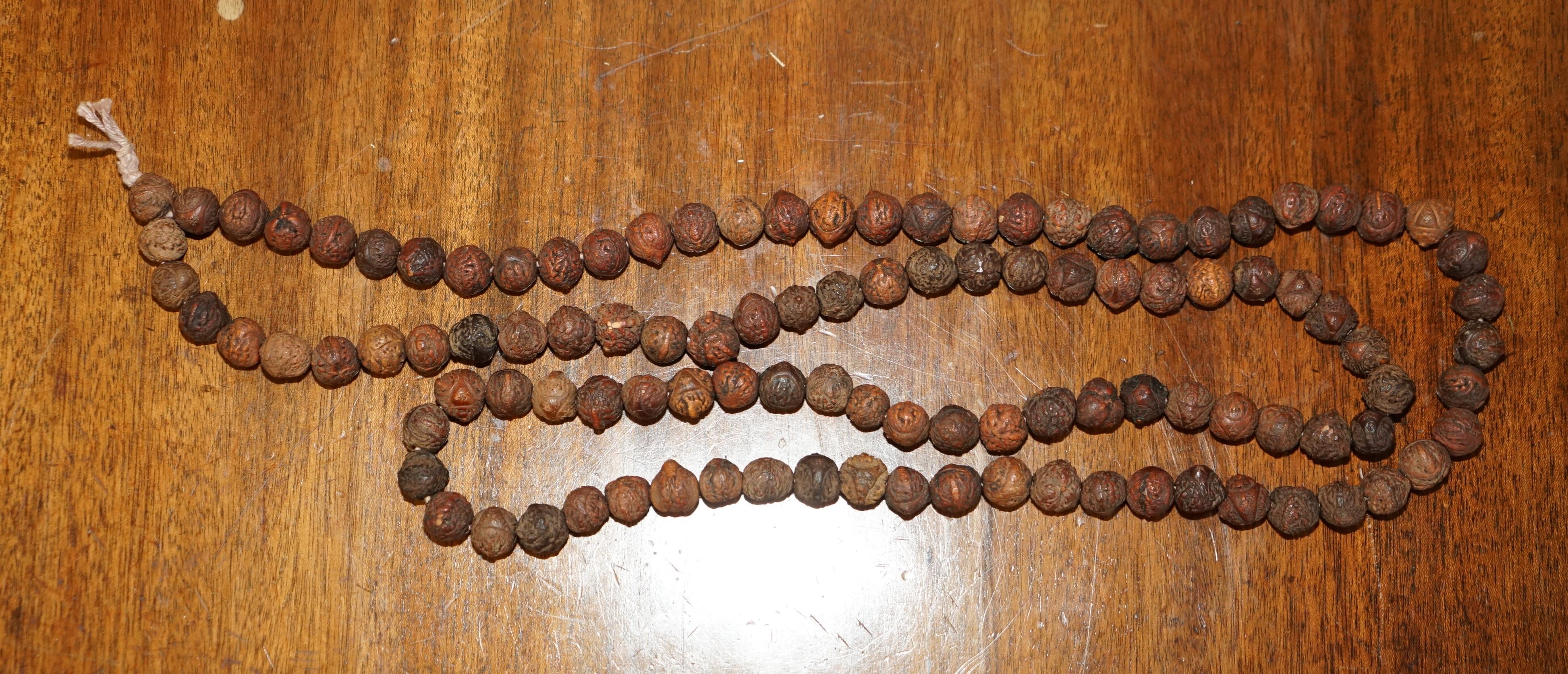 antique mala beads