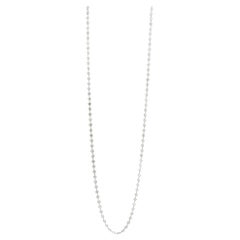 Very Long Diamond Necklace 80 Carats