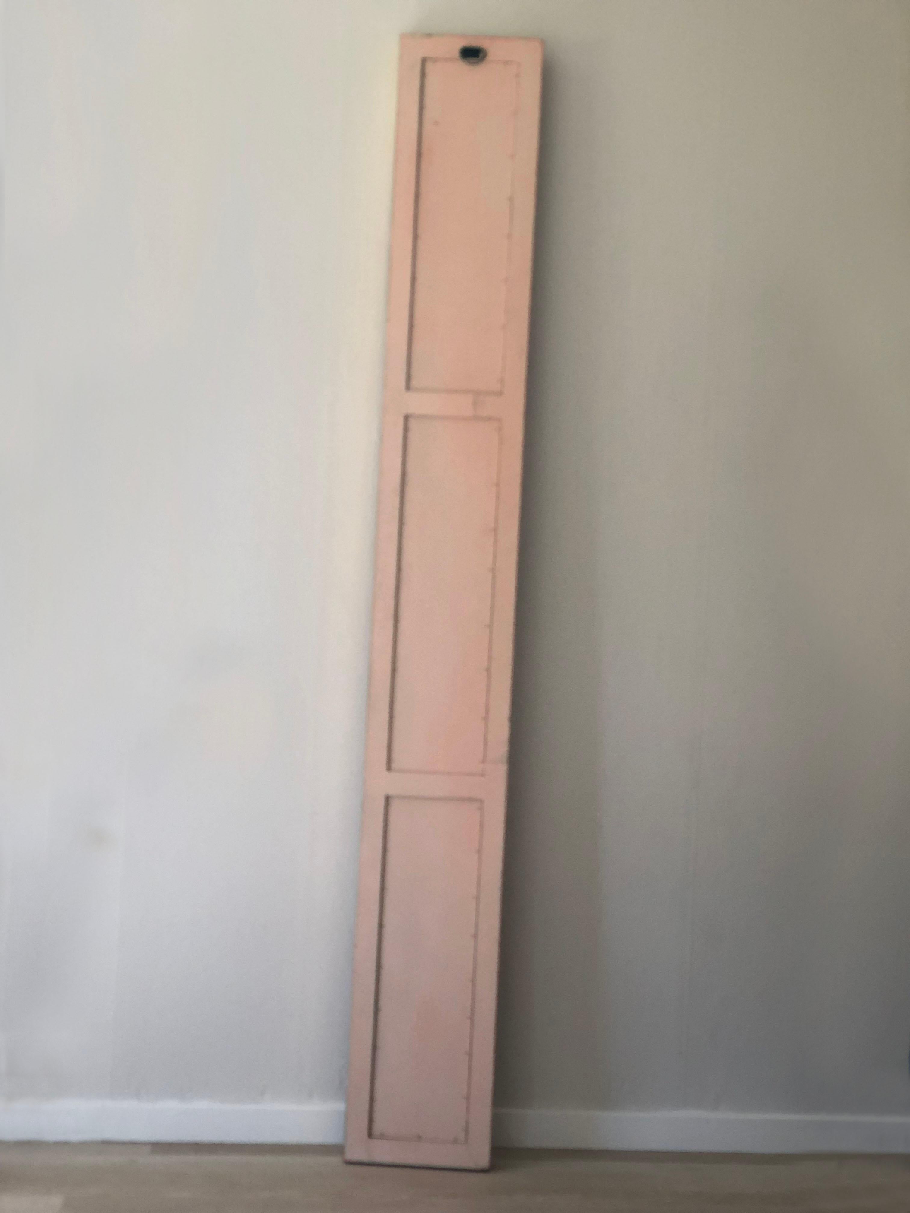 Very Long Full Length Gilded Mirror 1980s 2