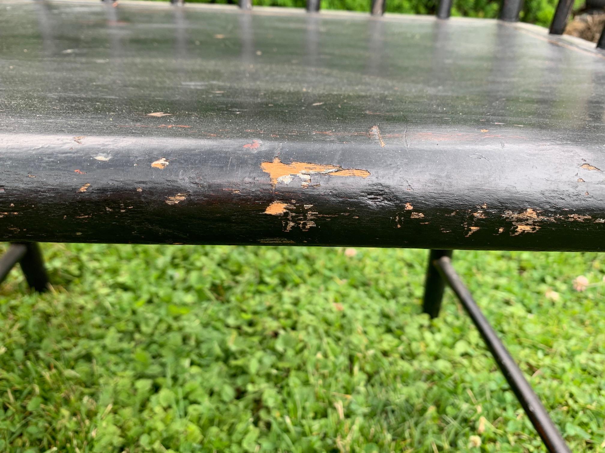 Very Long Stately Antique Hitchcock Bench at 1stDibs hitchcock bench