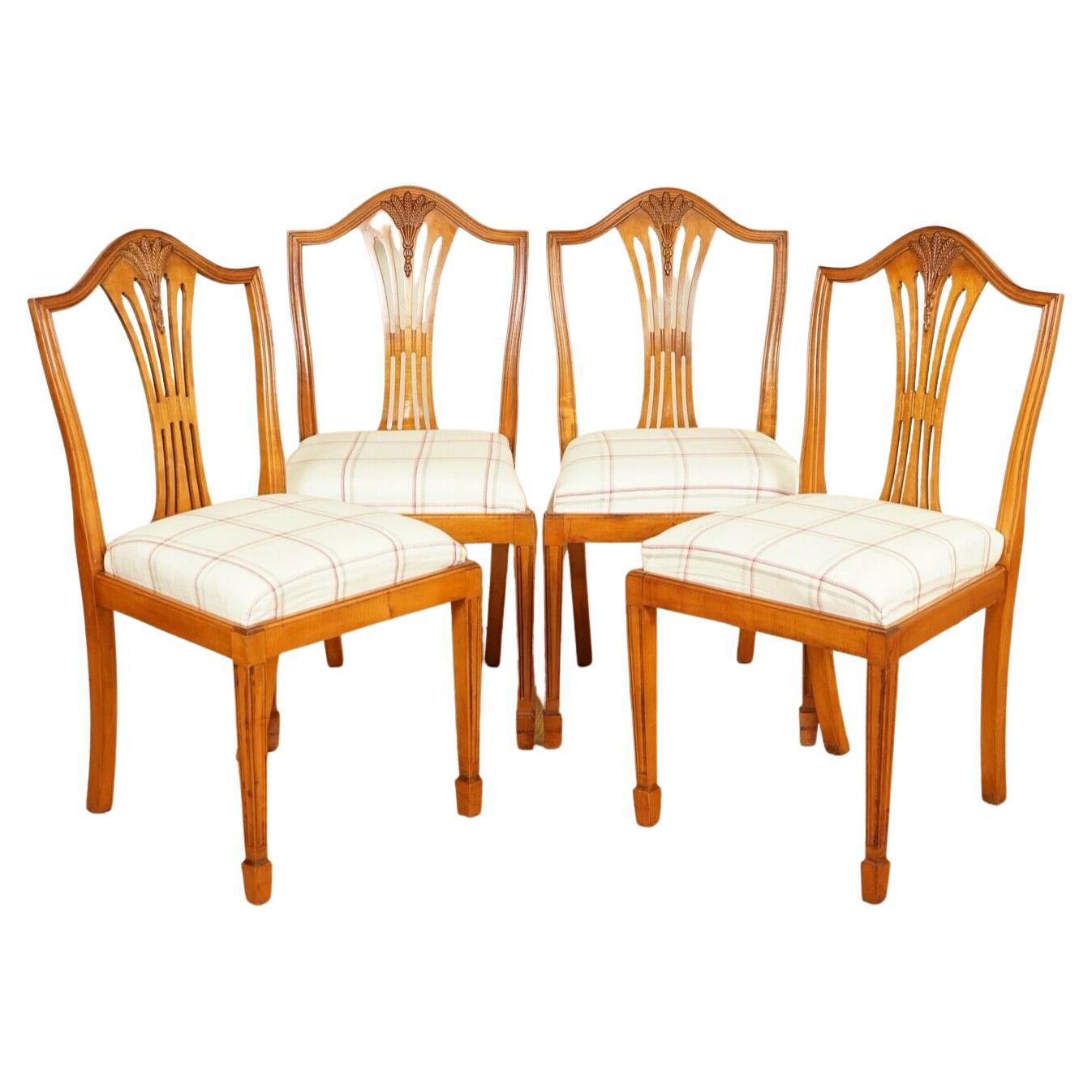 Very Lovely Brights of Nettlebed Wheatear Yew Wood Dinning Chairs