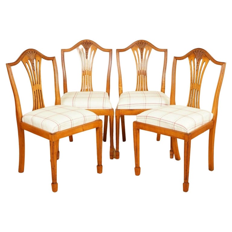 Very Lovely Brights of Nettlebed Wheatear Yew Wood Dinning Chairs at ...