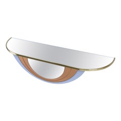 Very Luxurious Mirrored Wall Console by Schöninger, Germany, 1960s