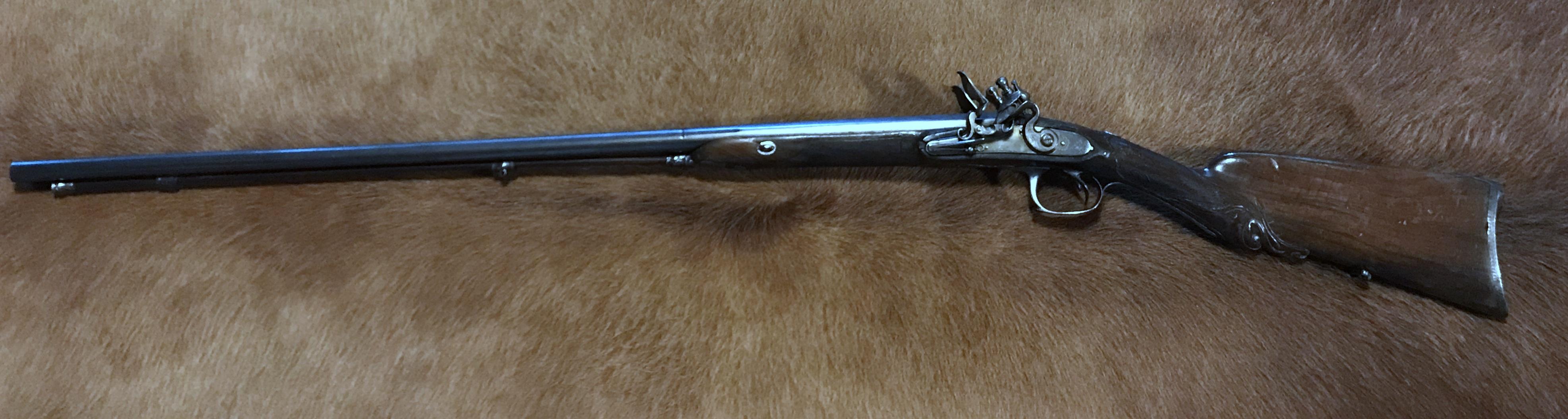 double barrel musket