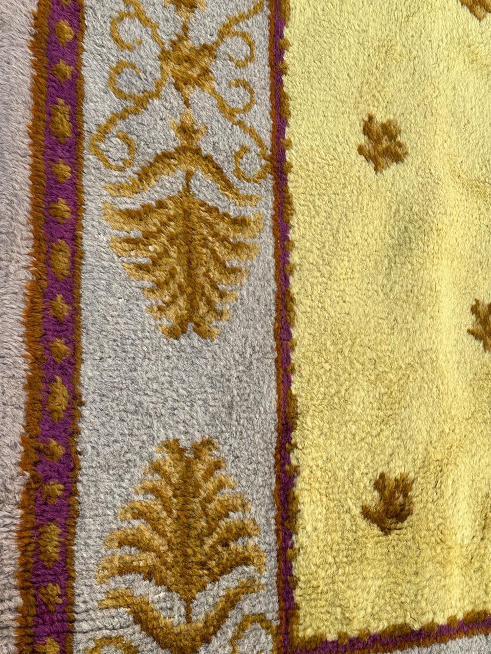 Aubusson Very nice antique french savonnerie rug For Sale